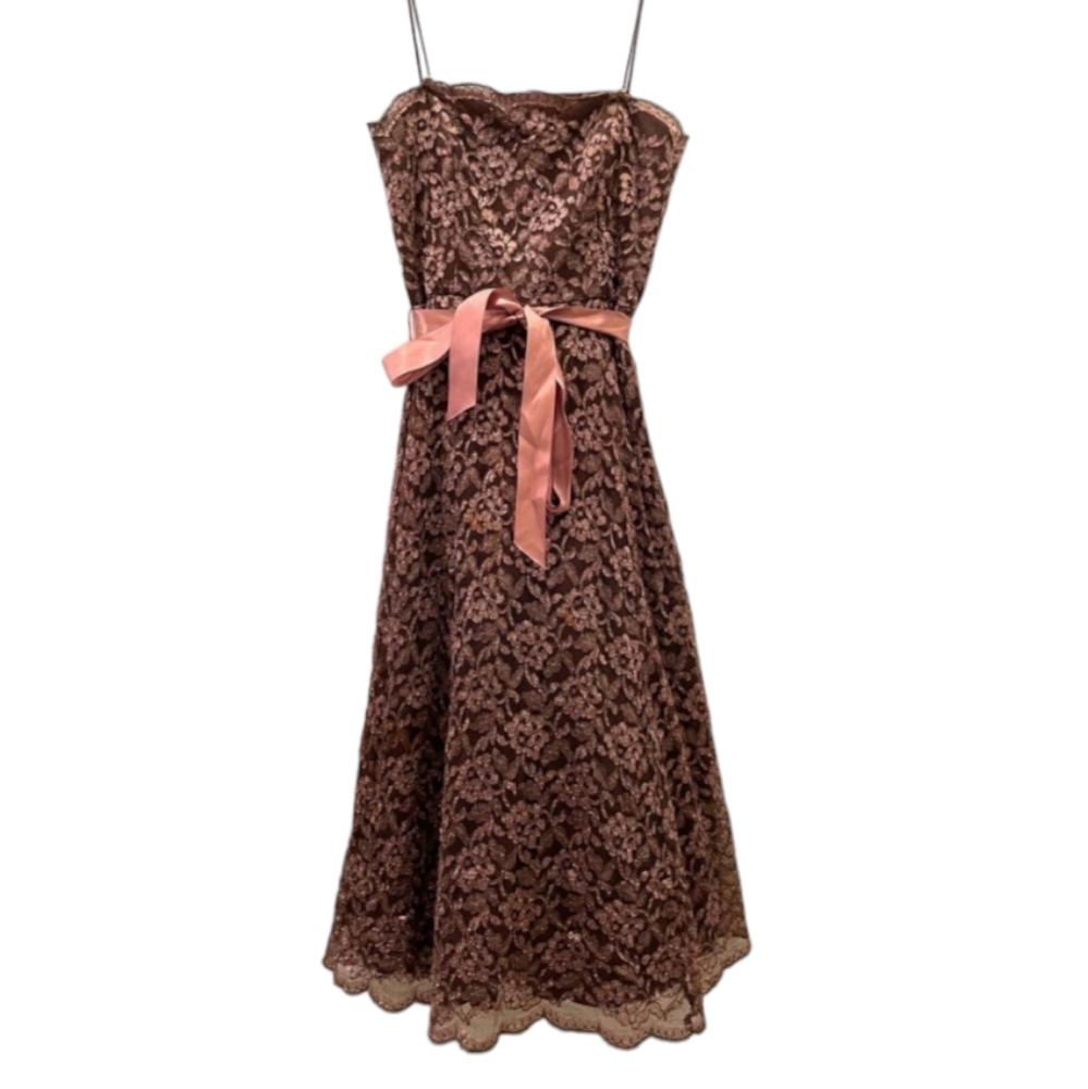 Betsy & Adam Y2K lace dress 4